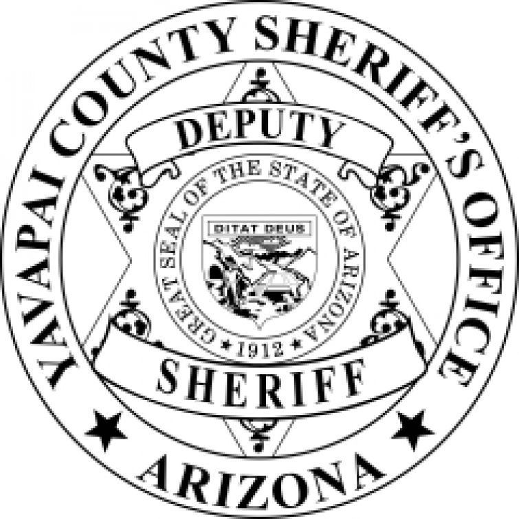 LASER ETCHED YAVAPAI COUNTY SHERIFF'S OFFICE BADGE LOGO.